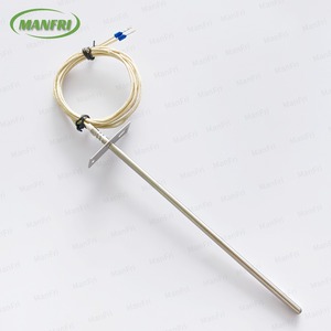 Sensor de detección de temperatura RTD PT100 Clase A Varias señales analógicas lineales opcionales con sonda larga para horno - Product Image 3