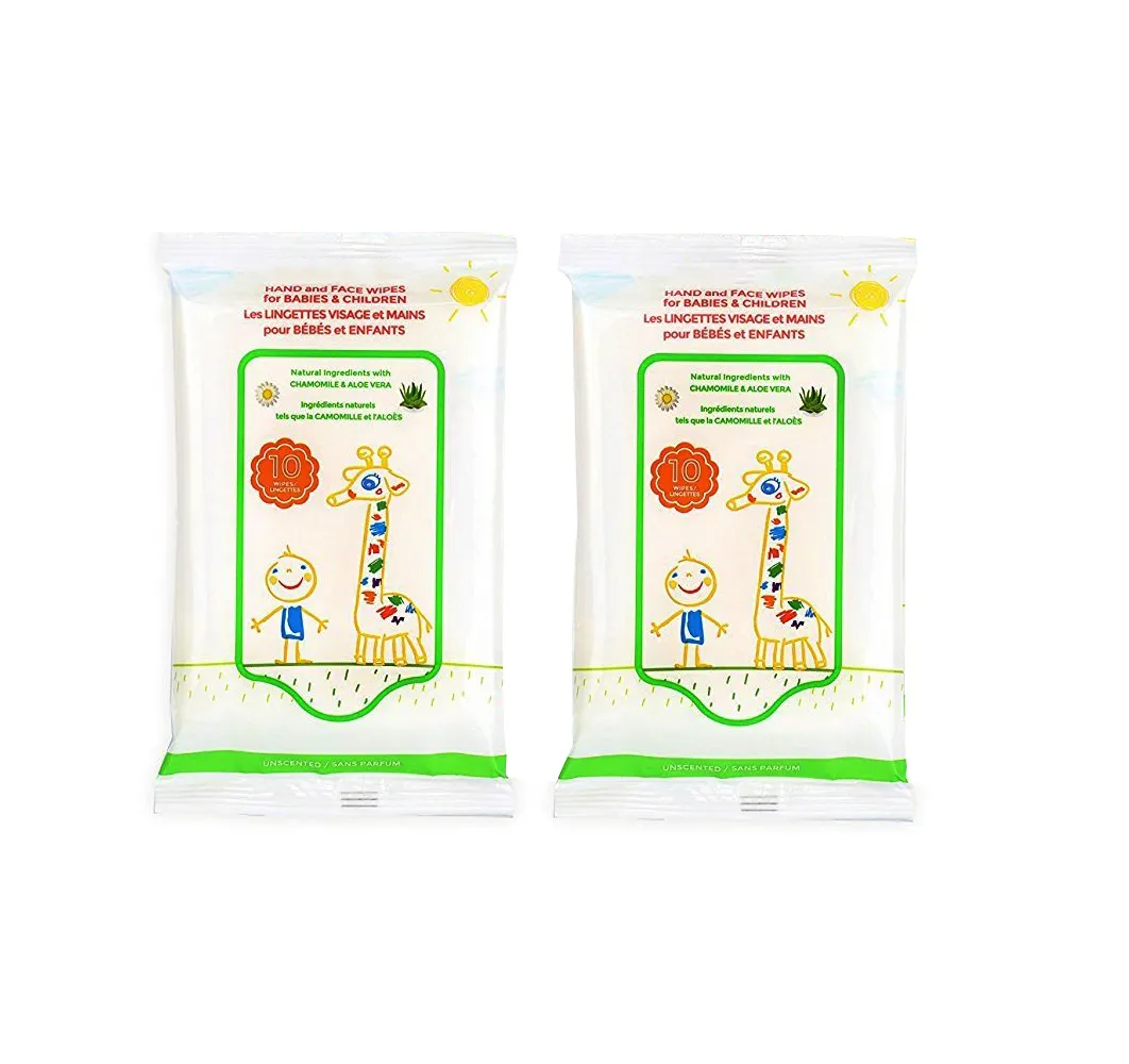 10 шт., детские салфетки для ухода за кожей