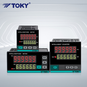 ขายร้อน 100-240V 6 หลักจอแสดงผลไมโครโปรเซสเซอร์ควบคุม F R N C เอาต์พุตเคาน์เตอร์ดิจิตอล - Product Image 5
