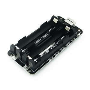 ESP8266 ESP32 Dual 18650 Lithium-Akku-Schild V8 5 V 2.2 A 3 V 1 A mobile Powerbank Akku-Lademodul Micro-USB für Arduino