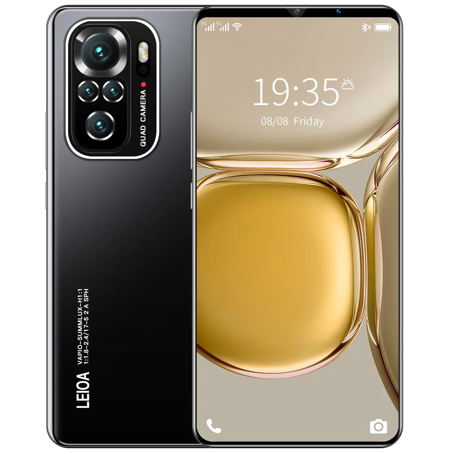 Note10 울트라 고품질 스마트 폰 5 5 인치 5G 휴대 전화 OEM 안드로이드 스마트 폰 8 128GB 듀얼 SIM 스마트 폰 휴대 전화