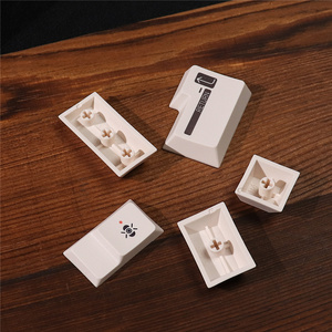 PBT Keycaps Minimalist White <strong>Programmer</strong> Theme 139 Keys DYE-SUB Cherry Profile for Cherry MX Switch 61/64 Mechanical <strong>Keyboard</strong> - Product Image 3