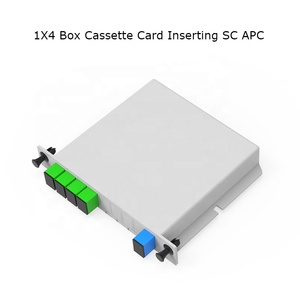 ตัวแยก1X2ไฟเบอร์ออปติก LGX ตัวเสียบการ์ดโมดูล apc/upc เครือข่ายแบบ POE ใช้ร่วมกันได้4G 3G WIFI UPC FTTH PLC กล่องคาสเซ็ต - Product Image 3