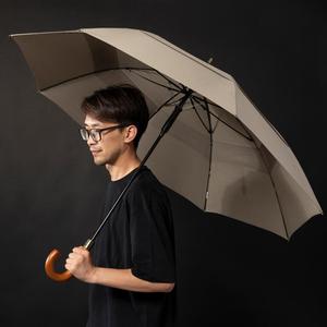 降落伞大男女雨双层防风8肋木长柄伞自动强力瓜达楚瓦