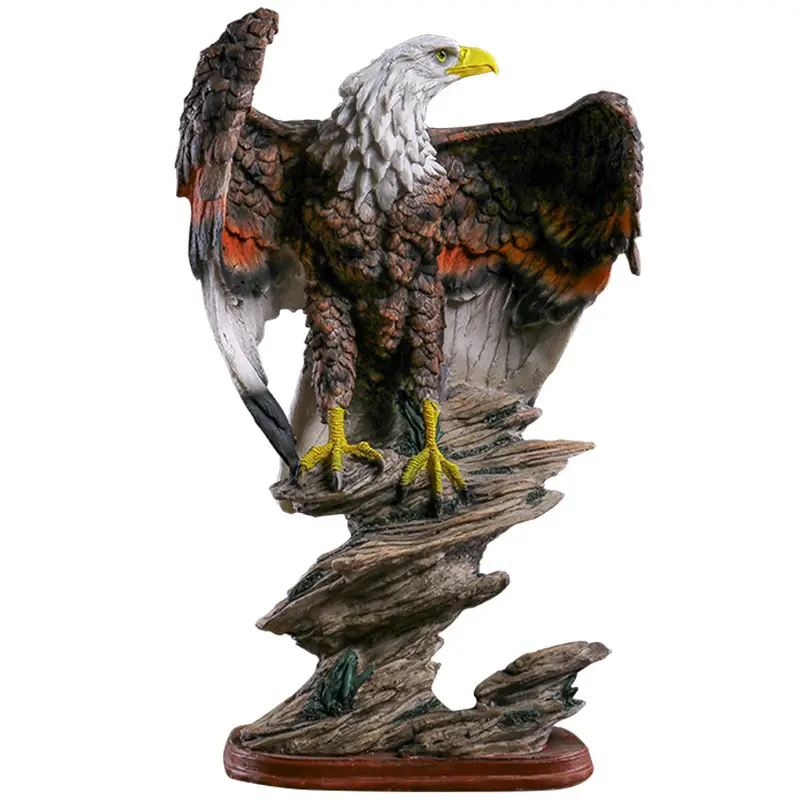 Cielo artificial águila resina decoración decorativa apertura regalo águila alas hogar modelo habitación artesanía