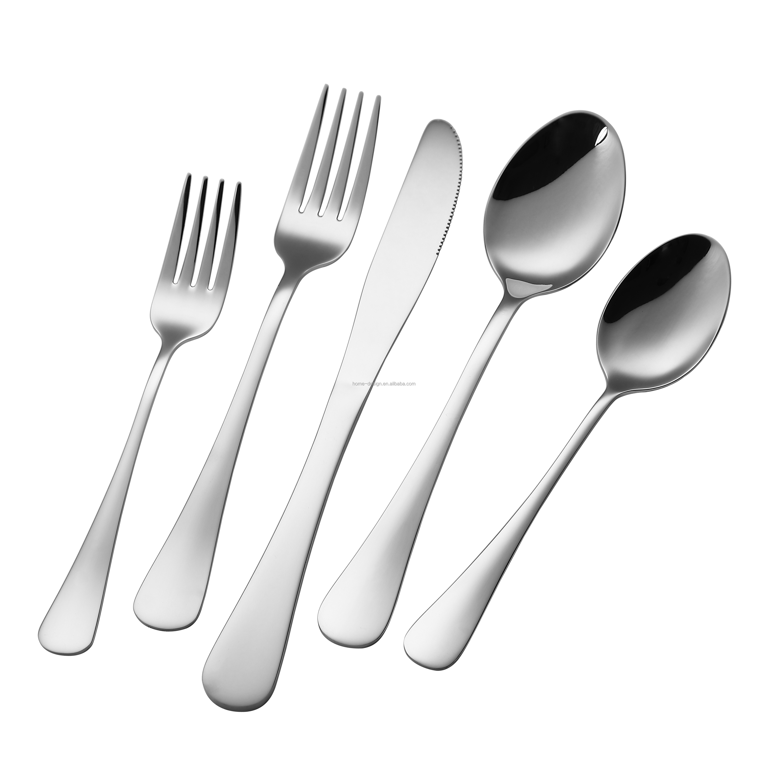 4pcs silver