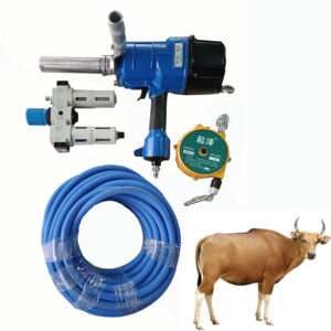 मवेशियों के वध के लिए आवश्यक वायवीय ह्राटिंग के लिए आवश्यक न्यूमेटिक स्टन बंदूक - Product Image 2