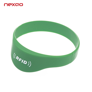 Alta calidad 13,56 Mhz RFID PVC silicona pulseras impermeables programable personalizado fábrica venta al por mayor hoteles NFC código QR suave - Product Image 6