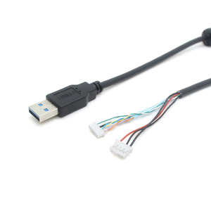 Yeni ürün USB 3.0 A erkek çift 3 Pin terminali açık tel veri kablosu elektronik aksesuarlar - Product Image 6