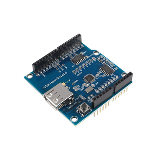 Arduino MEGA 2560 1280 için uyumlu USB Host Shield için destek Google Android ADK & USB HUB fonksiyonu