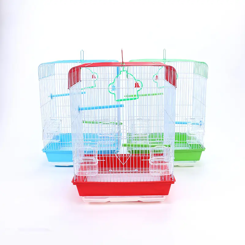 Cage à oiseaux ornementales de petite et moyenne taille, pour perroquets, vente en gros, 9 pièces