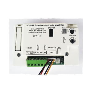 Fabrik preis Hochwertiges Audio-Intercom-System Zweireihige Drucktasten Aluminium-Unterputz-Oberflächen montage für 28 Familien - Product Image 4