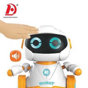HUADA DIY hattı takipçisi Robot çocuk oyuncak robotlar teknoloji eğitim endüktif Robot oyuncak yörünge yürüyüş fonksiyonu ile Led ışık - Product Image 3