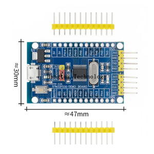 STM32F030F4P6 CORTEX-M0コア48 MHz 32ビットマイクロシステム開発ボードモジュール - Product Image 2