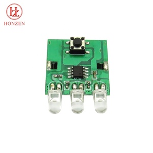 ร้อนขาย Cr2032ปุ่มเซลล์พลังงานขนาดเล็ก Led กระพริบไฟ,มินิแบตเตอรี่ขับเคลื่อนกระพริบนำโมดูล - Product Image 4