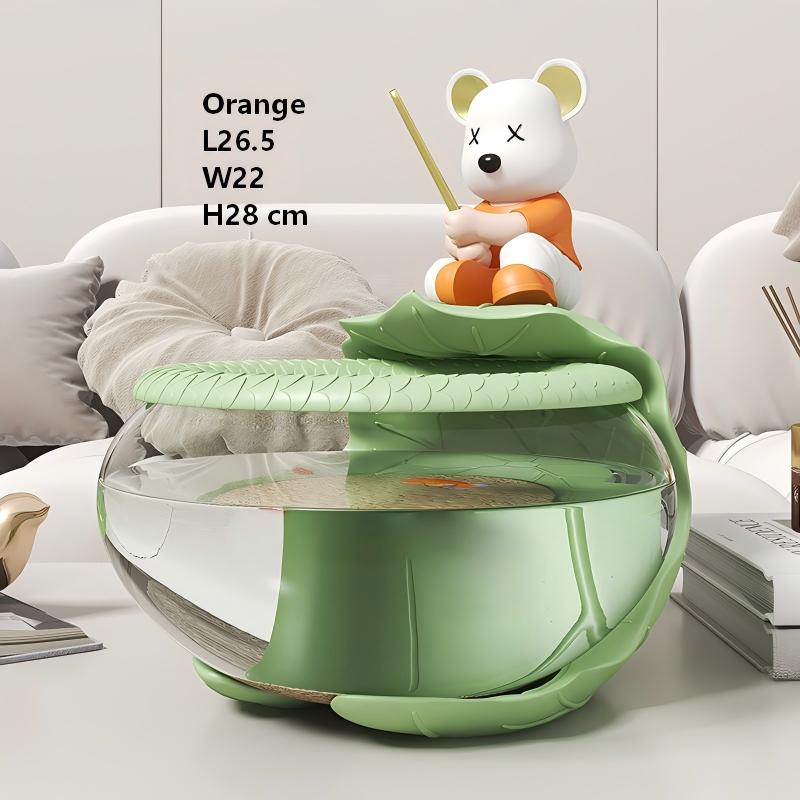 SKD5963U Orange Love Bear Fishing Fish Tank