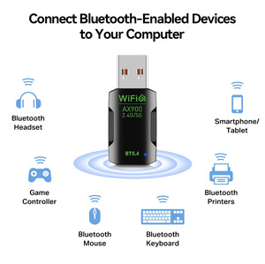 Wifi6 USB Dual-Band senza Driver per la trasmissione di ricezione di rete BT due-in-uno per Computer portatile Desktop esterno - Product Image 3