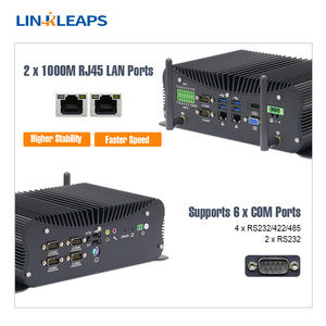 Linkleaps Hot Selling Core I7 I5 I3 4th to 13th Gen Fanless Industrial <strong>PC</strong> Embedded <strong>PC</strong> <strong>Mini</strong> <strong>PC</strong> with 6 COM Dual 2.5G <strong>LAN</strong> in Stock - Product Image 4