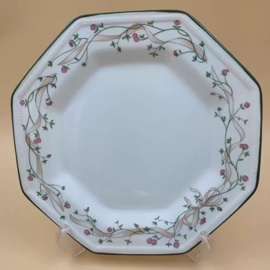 white-8inch plate