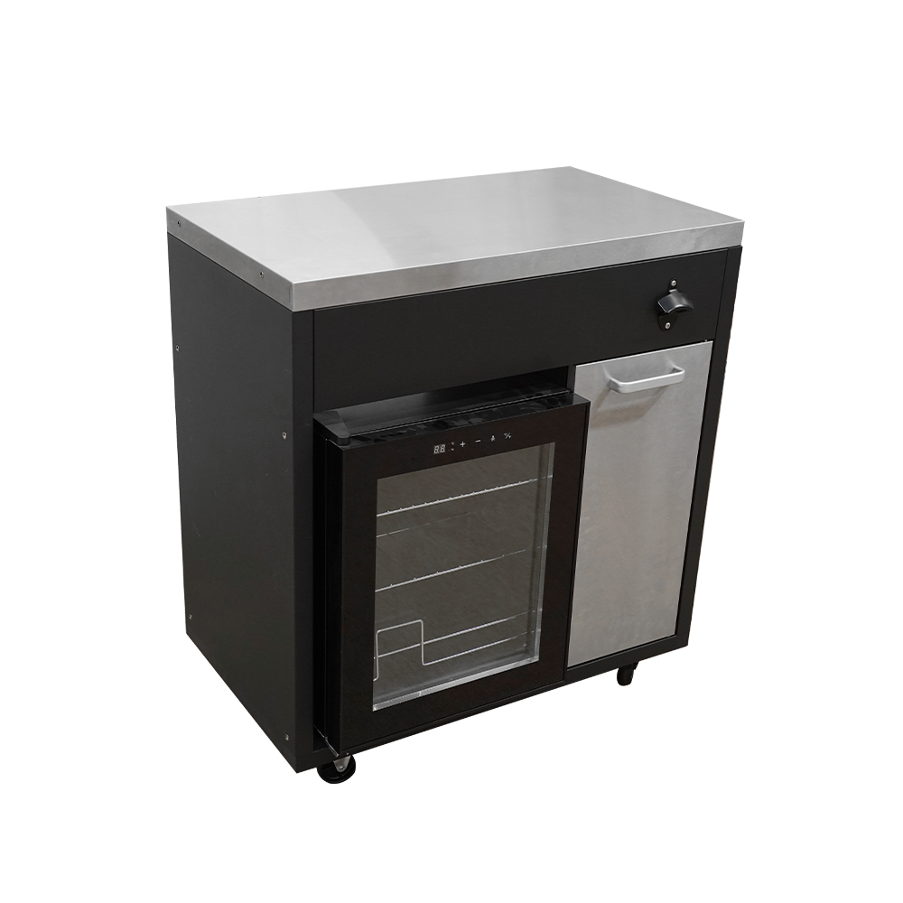 Worktop Cabinet with Refrigerator