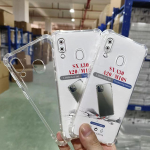 Darbeye dayanıklı özelliği ile Samsung A20-A30 serisi cep telefonu kılıfı-şeffaf yumuşak TPU arka kapak için anti-sonbahar kabuk - Product Image 3
