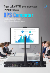 OPS Industrial Embedded Box PC 8G 256G SSD Digital Signage Computer Support-Buchse Intel 11. I3/I5/I7 CPU 5K Display - Product Image 3
