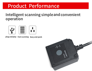 Módulo lector de código Qr de montaje fijo, escáner de código de barras 1d 2d para pago, quiosco, Control de acceso, máquina expendedora - Product Image 2