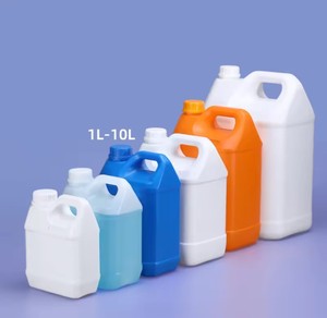 Toptan HDPE malzeme plastik sürahi kova varil saklama kapları kolu ile sıvı ambalaj için bidon - Product Image 6