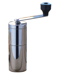 MILLU Ceramic Stainless steel coffee grinder Polished