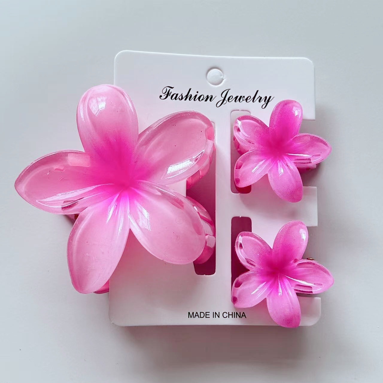 Pink three pieces individually wrapped