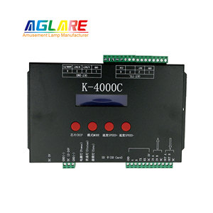 Aglare K-4000C SD-карта пиксельный светодиодный контроллер SPI DMX DC5V DC12-24V программируемый Rgbw светодиодный контроллер света - Product Image 2