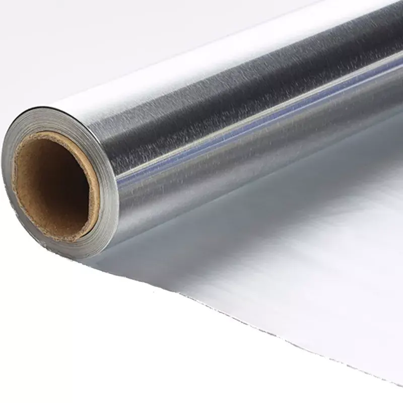 Rollo de papel de aluminio para alimentos, hoja jumbo de 11, 12, 20, 30, 35 micras, 1235, 8011, 8079, venta directa de fábrica