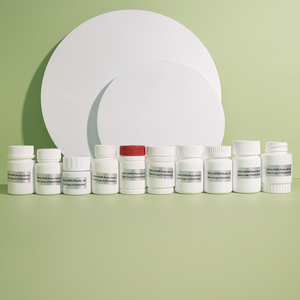 Tùy chỉnh 10cc 20cc 30cc 50cc Trắng nhựa HDPE Pill viên nang Tablet chai cho y học sử dụng với vít cap - Product Image 2