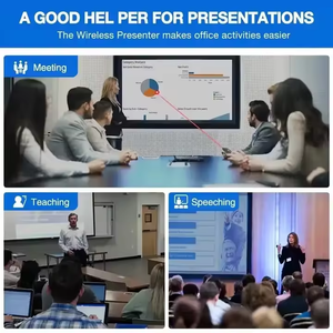 Großhandel 2,4G Präsentation Clicker Fernbedienung Laserpointer USB Presenter Diashow Power Point Clicker