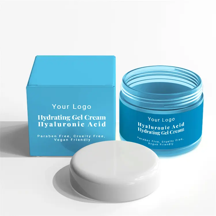 Private label campione gratuito natura viso idratante nutriente idratante crema per il viso