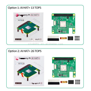 Yeni orijinal törpü Berry Pi 5 AI şapka + Hailo8 13TOPS/26TOPS modeli opsiyonel PCIe M.2 şapka + kurulu ahududu Pi için 5 - Product Image 4