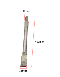 PH65A Demolition Hammer 30mm*400mm Hex Shank Flat <strong>Chisel</strong> Drill Bit and Breaker