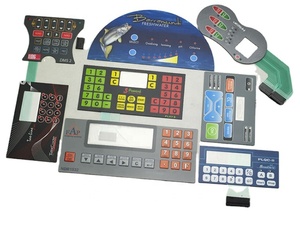 Personalized graphic <strong>LCD</strong> matrix capacitive touch <strong>control</strong> illuminate membrane switch <strong>keyboard</strong> - Product Image 4