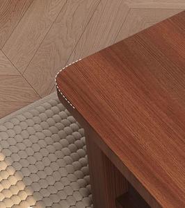 Mesas auxiliares de café anidadas de estilo japonés, sala de estar de madera para mesa auxiliar, comedor, hogar, cocina, uso, decoración versátil, Mesa Central - Product Image 6
