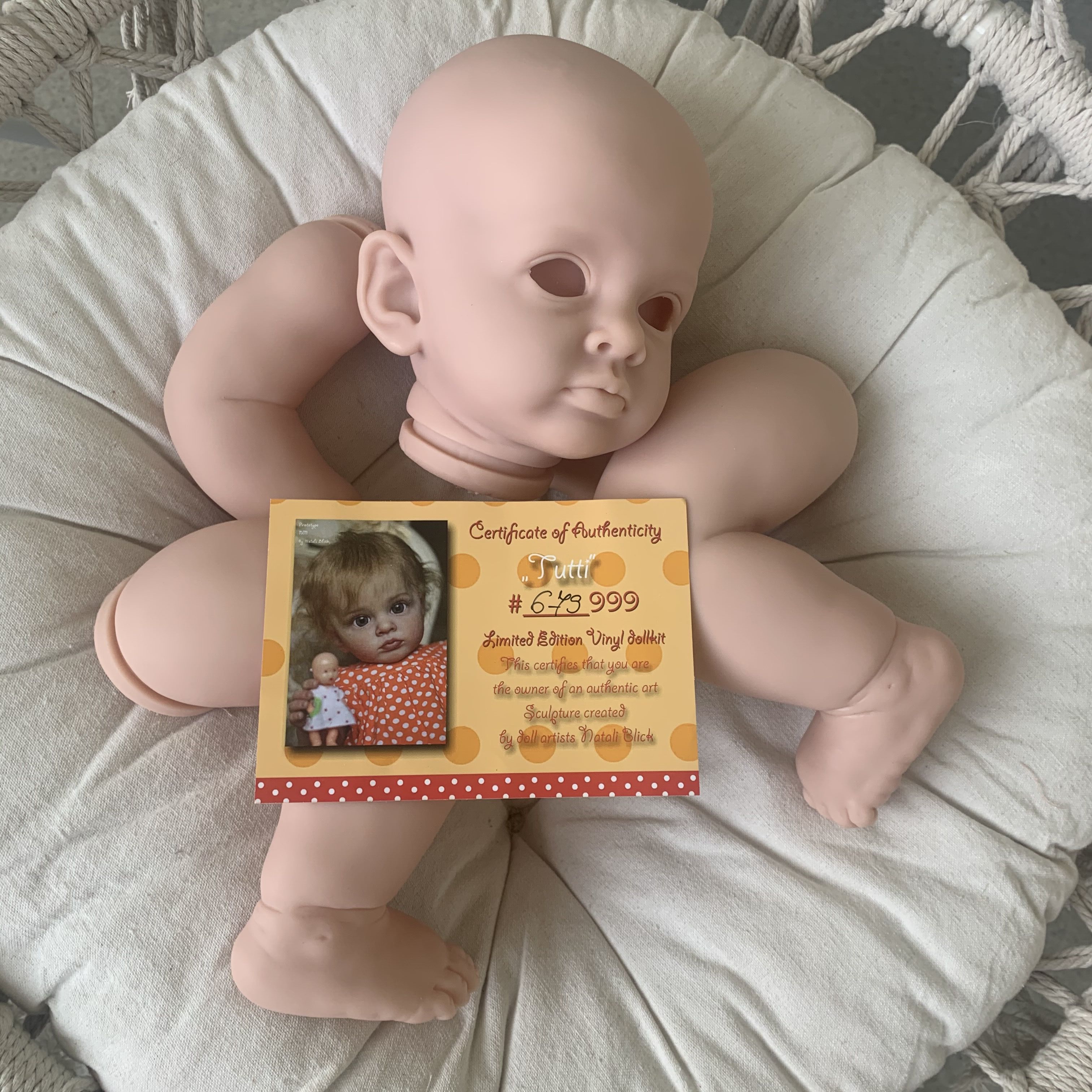 doll kit with body