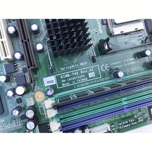 Model Aimb-742E2 soket 478 ddr400 anakartlar 3 ISA yuvası ve 2 LAN Run Winxp Win98 dos 6.22 Linux sistemi