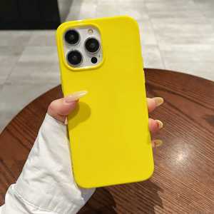 Yüksek kalite sarı darbeye anti-parmak izi iPhone 13 için Pro Max durumda sıcak yeni cep telefon aksesuarı iphone16 kabuk - Product Image 2