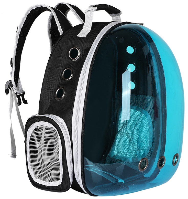 Panneau transparent anti-lumière noir + bleu
