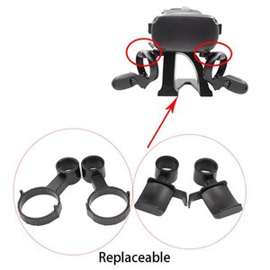 VR Holder Stand for Rift/S/GO/<strong>HTC</strong> Vive/Vive Pro/Valve Index/Quest 2/Quest Game Accessories with Touch <strong>Controllers</strong> Station - Product Image 2