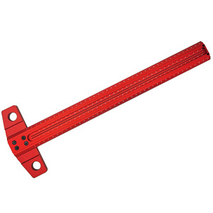 T tipi çizgi cetvel DIY ağaç İşleme marangoz ölçme yüksek hassasiyetli scriber delik ölçekli cetvel işaretleme ölçer - Product Image 2