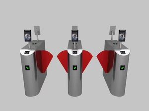 RFID Qr Code SUS304 Turnstile ACCESS Low Price Turnstile <strong>Entry</strong> and Exit Access Control Management