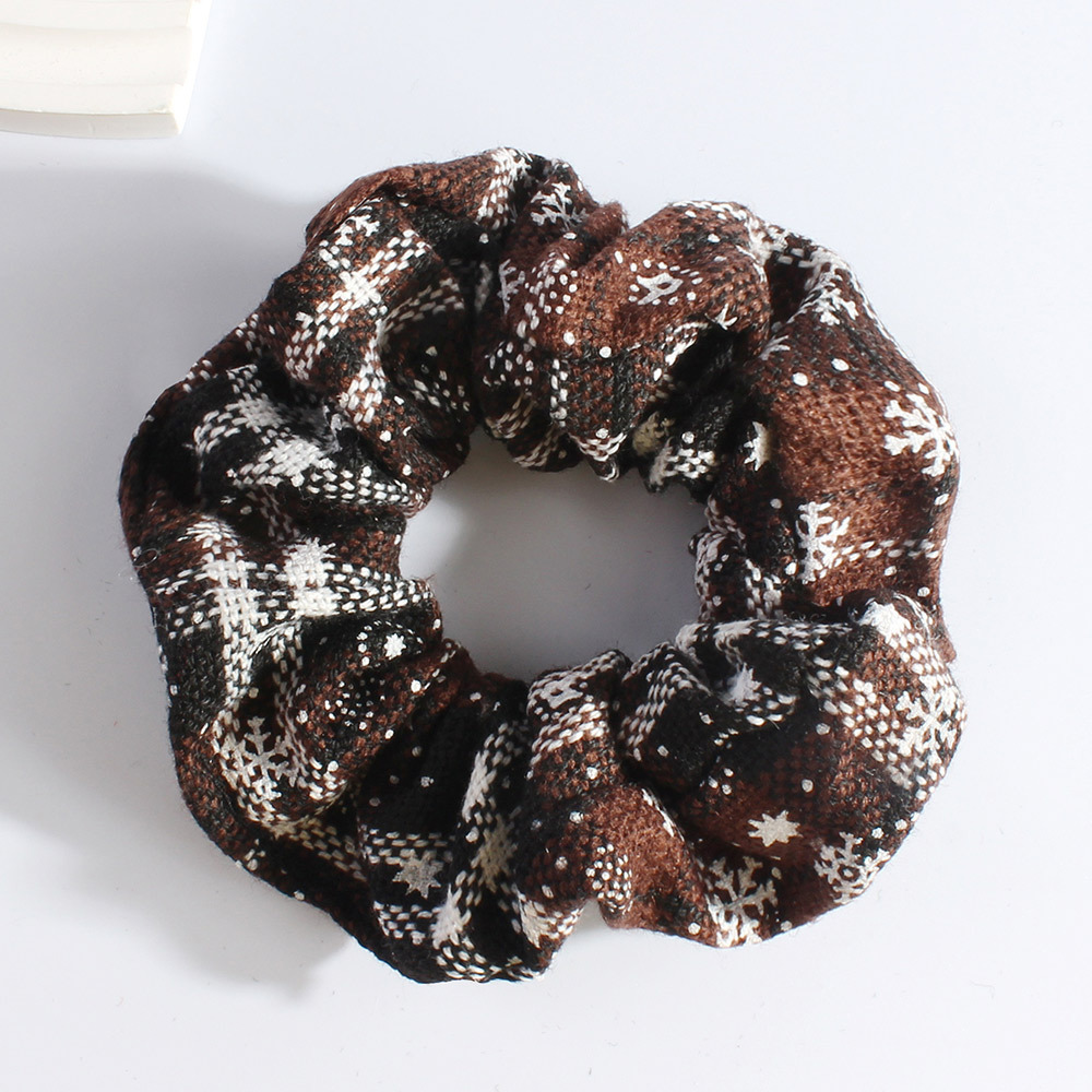 Edición navideña: rayas de café negro con copos de nieve