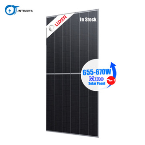 JNTIMUYA Luxen 600W <span class=keywords><strong>PV</strong></span>ソーラー低価格卸売オフグリッド21.57% 高変換率645W 650W 660W 670Wソーラー<span class=keywords><strong>PV</strong></span>パネル