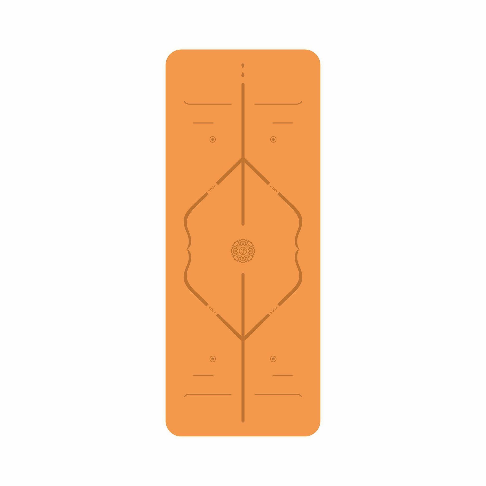 【Orange corail*】 Caoutchouc naturel PU