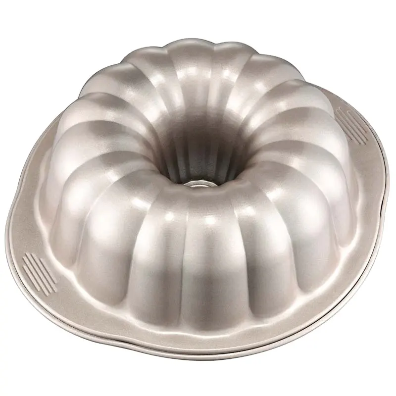 CHEFMADE रसोई Bakeware अद्वितीय कद्दू के आकार का 10 इंच धातु कार्बन स्टील केक पाक Bundt केक पैन ढालना केक नए नए साँचे
